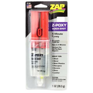 Zap Z-Poxy Quick Shot Dual