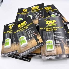 ZAP-A-GAP ZAP BRUSH ON' FLY FISHING ADHESIVE GLUE - NEW FLY TYING  ESSENTIAL